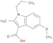 1H-Indole-3-carboxylic acid, 5-methoxy-2-methyl-1-propyl-