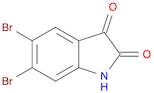 1H-Indole-2,3-dione, 5,6-dibromo-