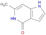 4H-Pyrrolo[3,2-c]pyridin-4-one, 1,5-dihydro-6-methyl-