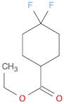 Cyclohexanecarboxylic acid, 4,4-difluoro-, ethyl ester