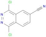 6-Phthalazinecarbonitrile, 1,4-dichloro-