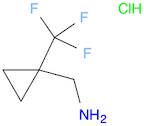 Cyclopropanemethanamine, 1-(trifluoromethyl)-, hydrochloride (1:1)