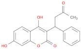 2H-1-Benzopyran-2-one, 4,7-dihydroxy-3-(3-oxo-1-phenylbutyl)-