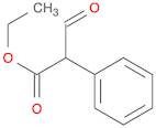 Benzeneacetic acid, α-formyl-, ethyl ester