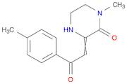 2-Piperazinone, 1-methyl-3-[2-(4-methylphenyl)-2-oxoethylidene]-
