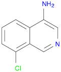 4-Isoquinolinamine, 8-chloro-