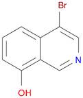 8-Isoquinolinol, 4-bromo-