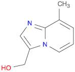 Imidazo[1,2-a]pyridine-3-methanol, 8-methyl-