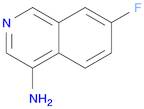 4-Isoquinolinamine, 7-fluoro-