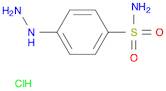 Benzenesulfonamide, 4-hydrazinyl-, hydrochloride (1:1)