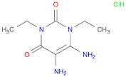 2,4(1H,3H)-Pyrimidinedione, 5,6-diamino-1,3-diethyl-, hydrochloride (1:1)