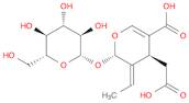 2H-Pyran-4-acetic acid, 5-carboxy-3-ethylidene-2-(β-D-glucopyranosyloxy)-3,4-dihydro-, (2S,3E,4S)-