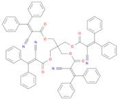 2-Propenoic acid, 2-cyano-3,3-diphenyl-, 1,1'-[2,2-bis[[(2-cyano-1-oxo-3,3-diphenyl-2-propen-1-yl)oxy]methyl]-1,3-propanediyl] ester