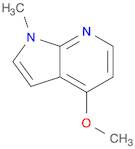 1H-Pyrrolo[2,3-b]pyridine, 4-methoxy-1-methyl-