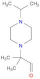 1-Piperazineacetaldehyde, α,α-dimethyl-4-(1-methylethyl)-
