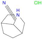 3-Azabicyclo[3.2.1]octane-8-carbonitrile, hydrochloride (1:1)