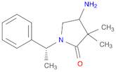 2-Pyrrolidinone, 4-amino-3,3-dimethyl-1-[(1R)-1-phenylethyl]-