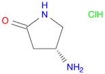 2-Pyrrolidinone, 4-amino-, hydrochloride (1:1), (4R)-