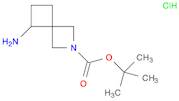 2-Azaspiro[3.3]heptane-2-carboxylic acid, 5-amino-, 1,1-dimethylethyl ester, hydrochloride (1:1)