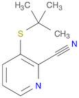 2-Pyridinecarbonitrile, 3-[(1,1-dimethylethyl)thio]-