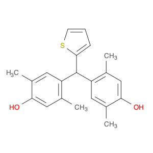 Phenol, 4,4'-(2-thienylmethylene)bis[2,5-dimethyl- (9CI)