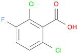 Benzoic acid, 2,6-dichloro-3-fluoro-
