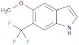 1H-Indole, 5-methoxy-6-(trifluoromethyl)-