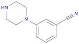 Benzonitrile, 3-(1-piperazinyl)-