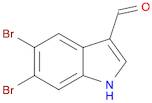 1H-Indole-3-carboxaldehyde, 5,6-dibromo-