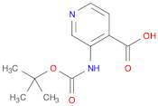 4-Pyridinecarboxylic acid, 3-[[(1,1-dimethylethoxy)carbonyl]amino]-