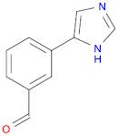 Benzaldehyde, 3-(1H-imidazol-5-yl)-