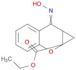 Benzo[b]cyclopropa[e]pyran-1a(1H)-carboxylic acid, 7,7a-dihydro-7-(hydroxyimino)-, ethyl ester