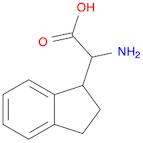 1H-Indene-1-acetic acid, α-amino-2,3-dihydro-