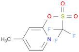 Methanesulfonic acid, 1,1,1-trifluoro-, 4-methyl-2-pyridinyl ester