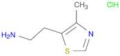 5-Thiazoleethanamine, 4-methyl-, hydrochloride (1:1)