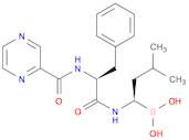 Boronic acid, B-[(1R)-3-methyl-1-[[(2S)-1-oxo-3-phenyl-2-[(2-pyrazinylcarbonyl)amino]propyl]amino]butyl]-