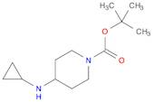 1-Piperidinecarboxylic acid, 4-(cyclopropylamino)-, 1,1-dimethylethyl ester