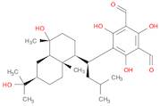 1,3-Benzenedicarboxaldehyde, 5-[(1S)-1-[(1S,4R,4aR,6R,8aS)-decahydro-4-hydroxy-6-(1-hydroxy-1-methylethyl)-4,8a-dimethyl-1-naphthalenyl]-3-methylbutyl]-2,4,6-trihydroxy-
