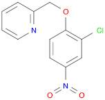 Pyridine, 2-[(2-chloro-4-nitrophenoxy)methyl]-