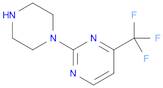Pyrimidine, 2-(1-piperazinyl)-4-(trifluoromethyl)-
