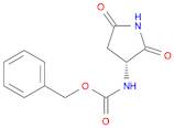 Carbamic acid, [(3R)-2,5-dioxo-3-pyrrolidinyl]-, phenylmethyl ester (9CI)