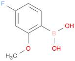 Boronic acid, B-(4-fluoro-2-methoxyphenyl)-