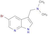 1H-Pyrrolo[2,3-b]pyridine-3-methanamine, 5-bromo-N,N-dimethyl-