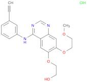 Ethanol, 2-[[4-[(3-ethynylphenyl)amino]-7-(2-methoxyethoxy)-6-quinazolinyl]oxy]-, hydrochloride (1:1)