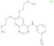 4-Quinazolinamine, N-(3-ethynylphenyl)-6,7-bis(2-methoxyethoxy)-, hydrochloride (1:1)