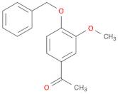 Ethanone, 1-[3-methoxy-4-(phenylmethoxy)phenyl]-