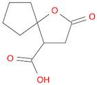 1-Oxaspiro[4.4]nonane-4-carboxylic acid, 2-oxo-