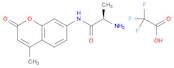 Propanamide, 2-amino-N-(4-methyl-2-oxo-2H-1-benzopyran-7-yl)-, (2R)-, 2,2,2-trifluoroacetate (1:1)