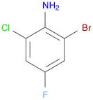 Benzenamine, 2-bromo-6-chloro-4-fluoro-