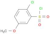 Benzenesulfonyl chloride, 2-chloro-5-methoxy-